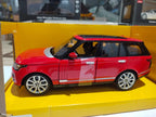 RASTAR Rastar Range Rover Red Diecast Car 1:24 Scale