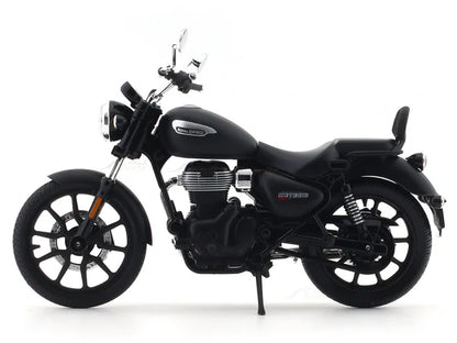 Maisto Royal Enfield Meteor 350 Stellar matte Black 1:12
