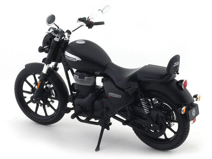 Maisto Royal Enfield Meteor 350 Stellar matte Black 1:12
