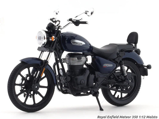 Maisto Royal Enfield Meteor 350 Stellar Blue 1:12