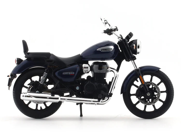 Maisto Royal Enfield Meteor 350 Stellar Blue 1:12