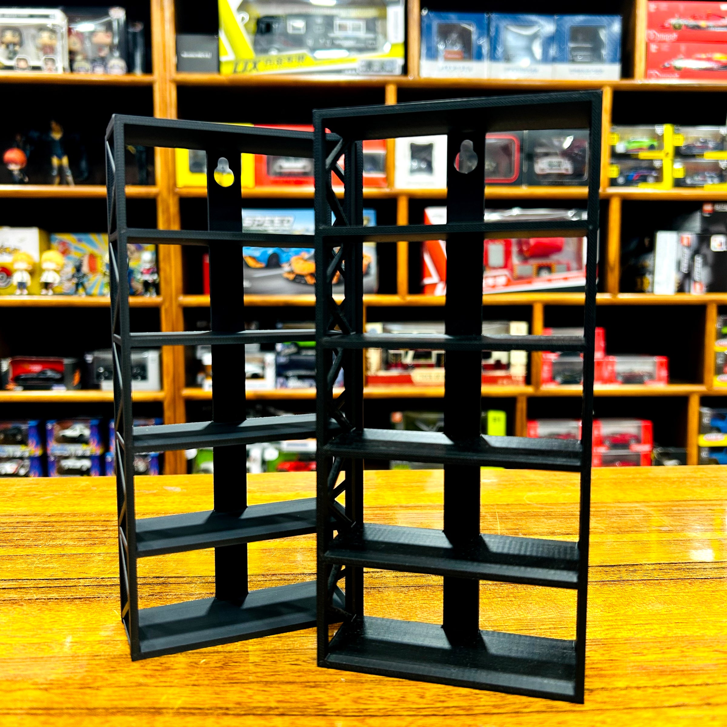 Cocoland Toys empty wall hanging display stand for 1:64 diecast cars