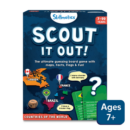 Scout it Out: Countries of The World | Trivia Board Game