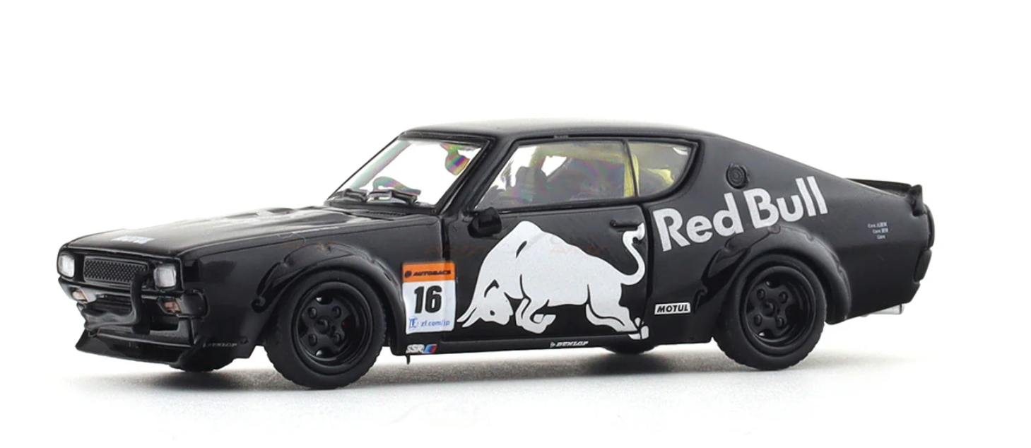 Timemicro Nissan Skyline 2000 GT-R KPGC10 RedBull MOTUL  1:64 Time Micro diecast scale model miniature car collectible