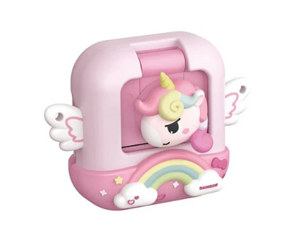 Instant Print Camera for Kids,48MP Unicorns Digital Camera(Pink)