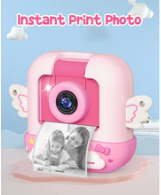 Instant Print Camera for Kids,48MP Unicorns Digital Camera(Pink)