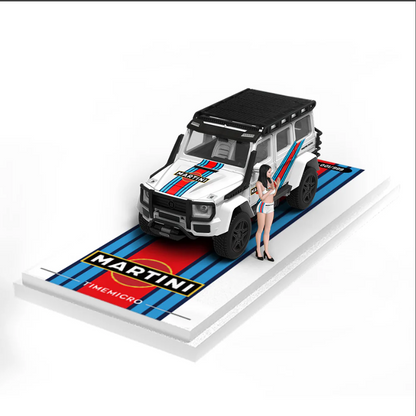 TimeMicro 1:64 Mercedes-Benz G 550, Volkswagen Beetle Martini