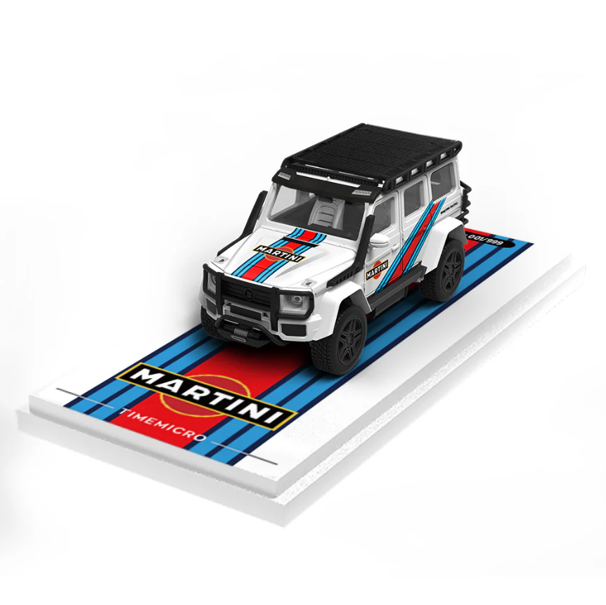TimeMicro Mercedes-Benz G 550, Volkswagen Beetle Martini 1:64 Scale Model