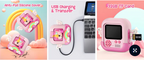 Instant Print Camera for Kids,48MP Unicorns Digital Camera(Pink)