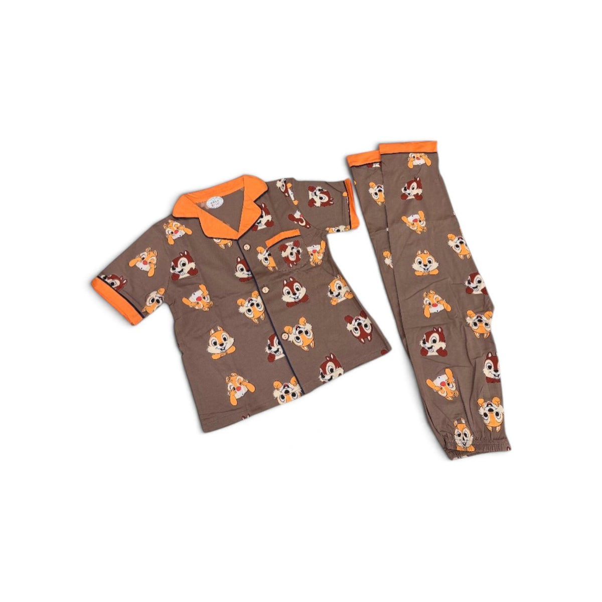 Chip 'n' Dale Kids Printed Night Suit Set