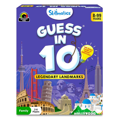 Skillmatics guess in 10 Legendary Landmarks
