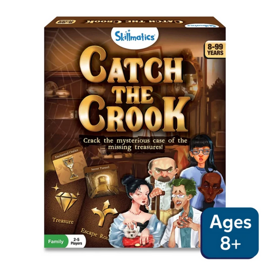 Skillmatics Catch The Crook | Strategy & mystery board game