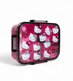 Smiggle Hello Kitty 3 Portion Lunch Box – 1200ml Leak-Proof, BPA Free Kids Lunch Box