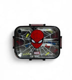 Smiggle Marvel Spider-Man 3 Portion Stainless Steel Lunch Box