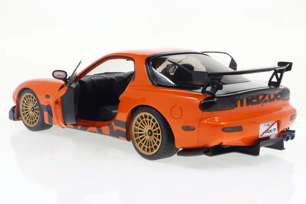 Solido 1994 Mazda RX7 FD RS Orange 1:18 scale diecast model car