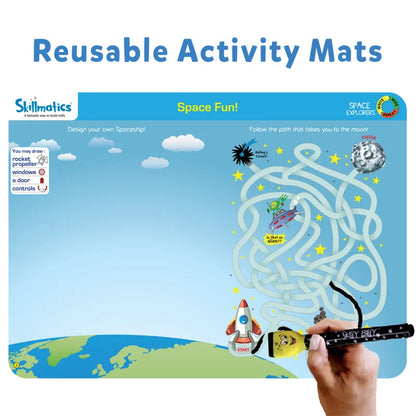 Space Explorers | Reusable Activity Mats