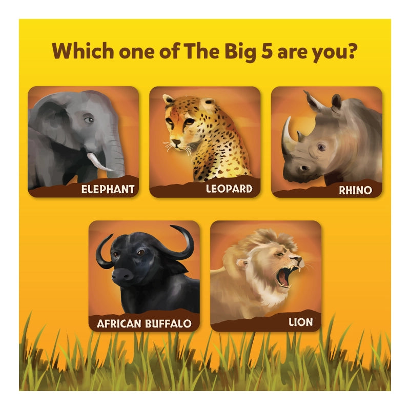 The Big 5 | Animal Themed Game of Secret Identities & Strategic Card game