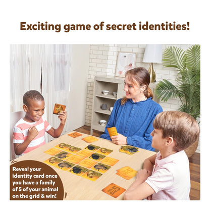 The Big 5 | Animal Themed Game of Secret Identities & Strategic Card game