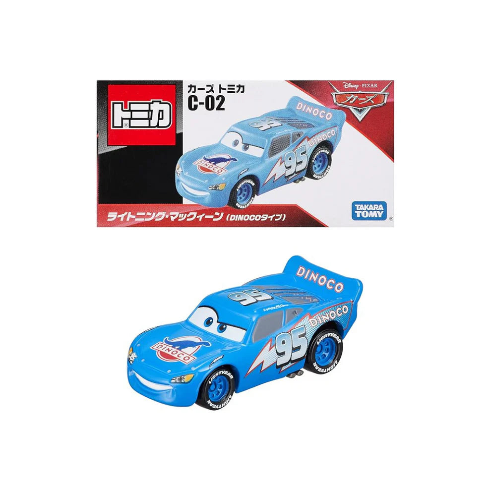 Takara Tomy Disney Cars Tomica C-02 Lightning McQueen (DINOCO Type)