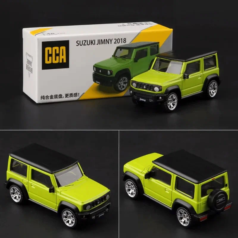 CCA Suzuki Jimny 2018 Yellow 1:64 Scale