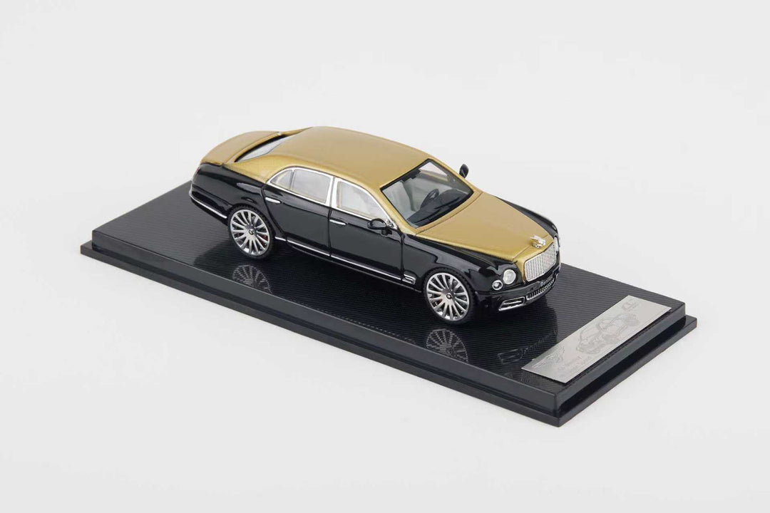 SC Model 1:64 Bentley Mulsanne Sport Gold And Black Colour