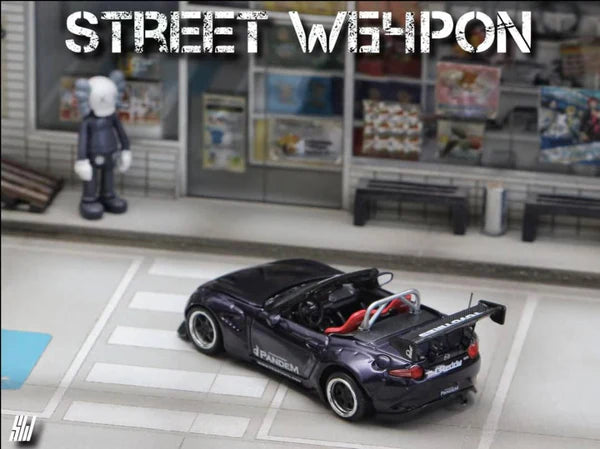 Street Weapon 1/64 MX-5 Roadster Pandem Rocket Bunny Modified