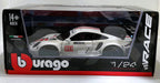 Bburago Porsche 911 RSR GT 1:24 Diecast Model Box View Cocoland Toys