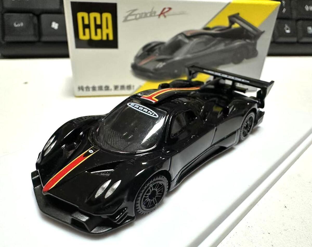 CCA 1:64 Pagani Zonda R Black Official Licensed Diecast Hypercar Model India  Cocoland Toys