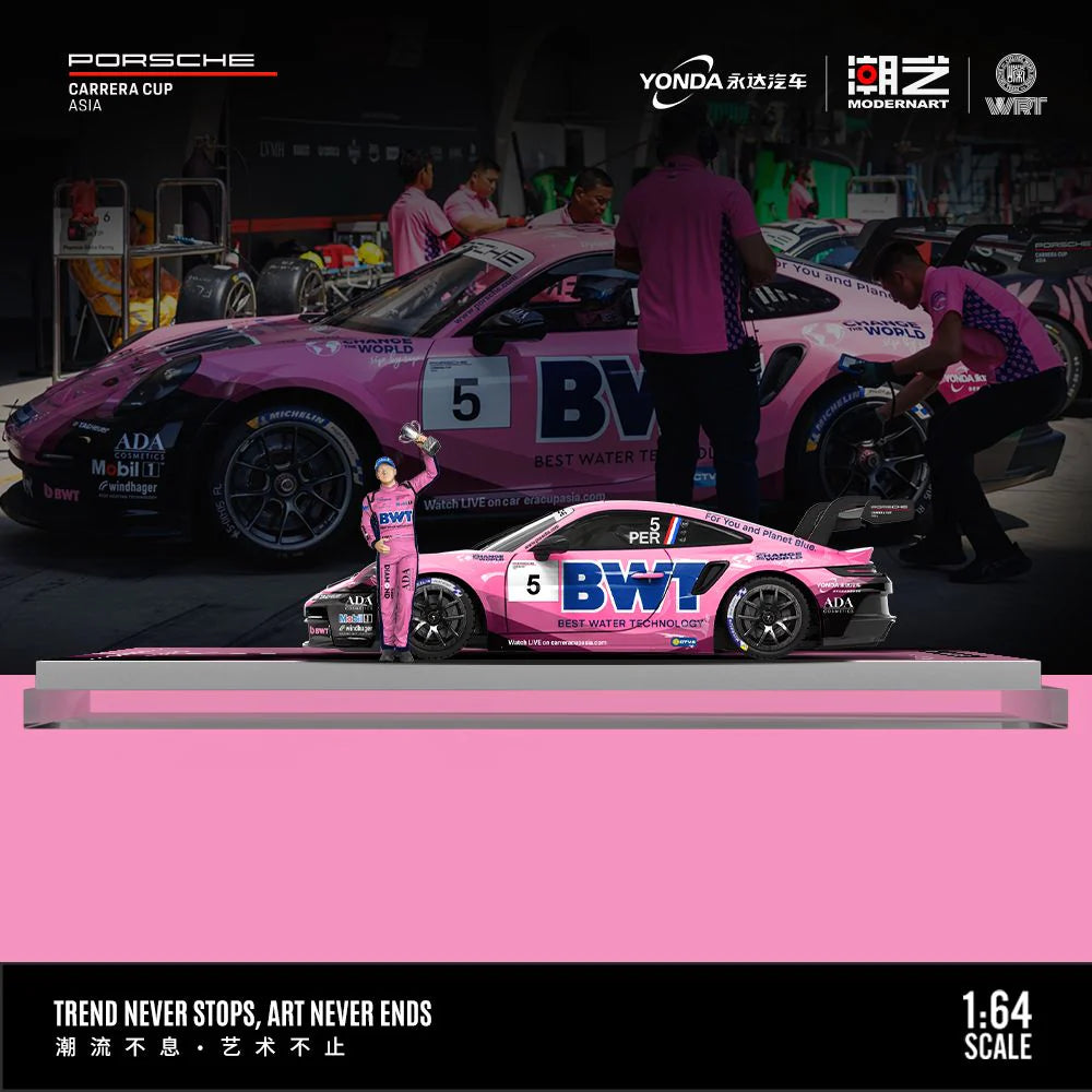 ModernArt X Yonda BWT 1:64 Porsche 911 GT3 CUP (992)