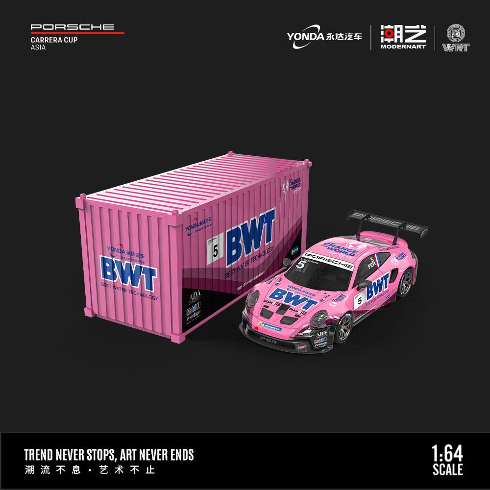 ModernArt X Yonda BWT 1:64 Porsche 911 GT3 CUP (992)
