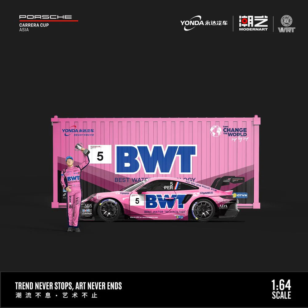 ModernArt X Yonda BWT 1:64 Porsche 911 GT3 CUP (992)
