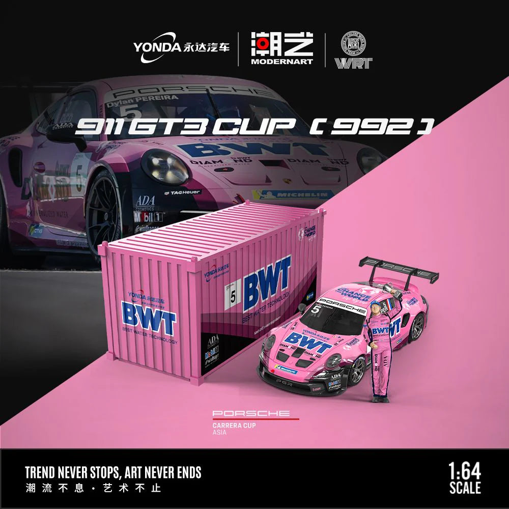 ModernArt X Yonda BWT 1:64 Porsche 911 GT3 CUP (992)