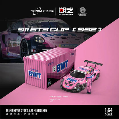 ModernArt X Yonda BWT 1:64 Porsche 911 GT3 CUP (992)