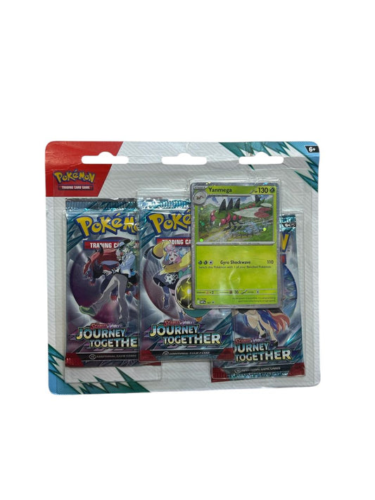 Pokemon TCG: Scarlet & Violet — Journey Together Three-Booster Blister - Scrafty