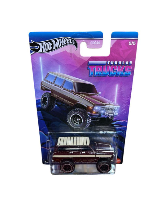 Hot Wheels 1988 Jeep Wagoneer, Tubular Trucks 1/5