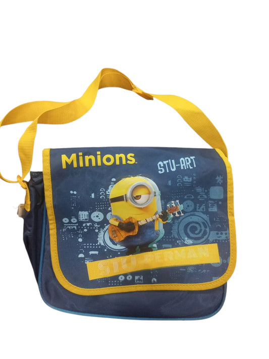 Minions Side Bag Kids ( Minions School Courier Bag )