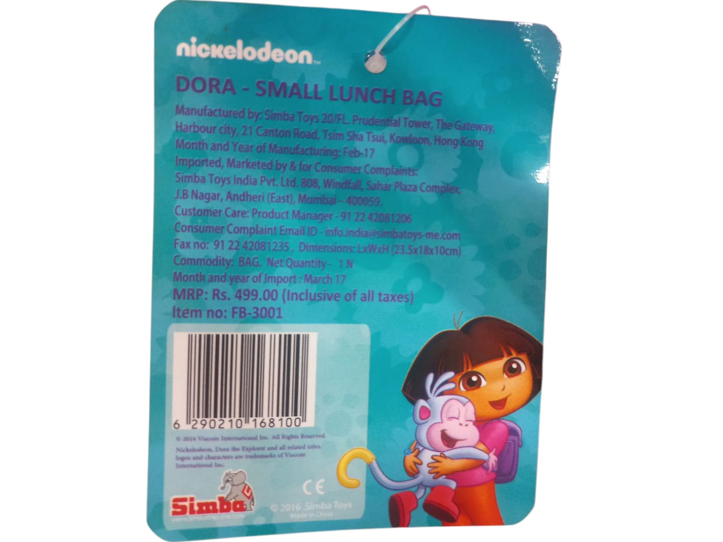 Dora Small Lunch Bag