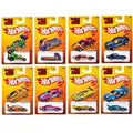 Hot Wheels The Hot Ones - Scale 1:64 2025 Blazing Fast Die-Cast Metal Racers - Set Of 8