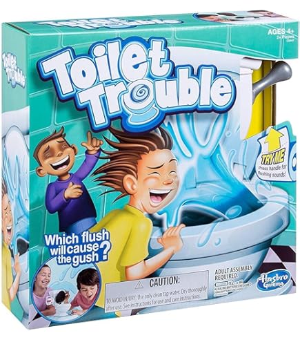 Hasbro Gaming Hasbro Games Toilet Trouble