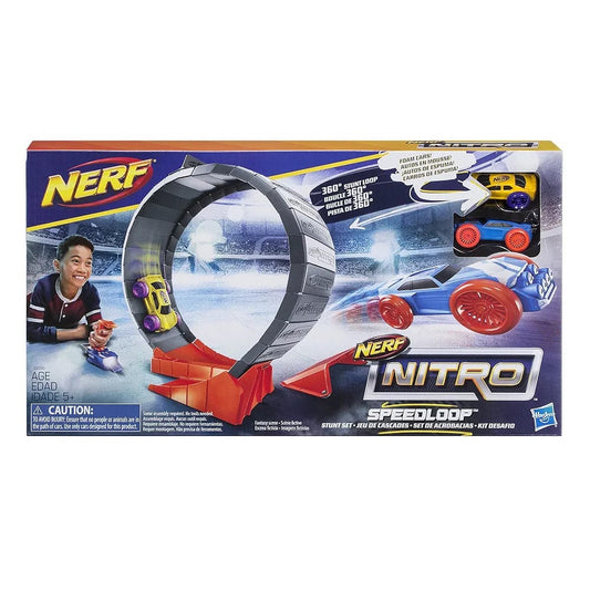 Nerf Nitro Speedloop Stunt Set Combat Blaster