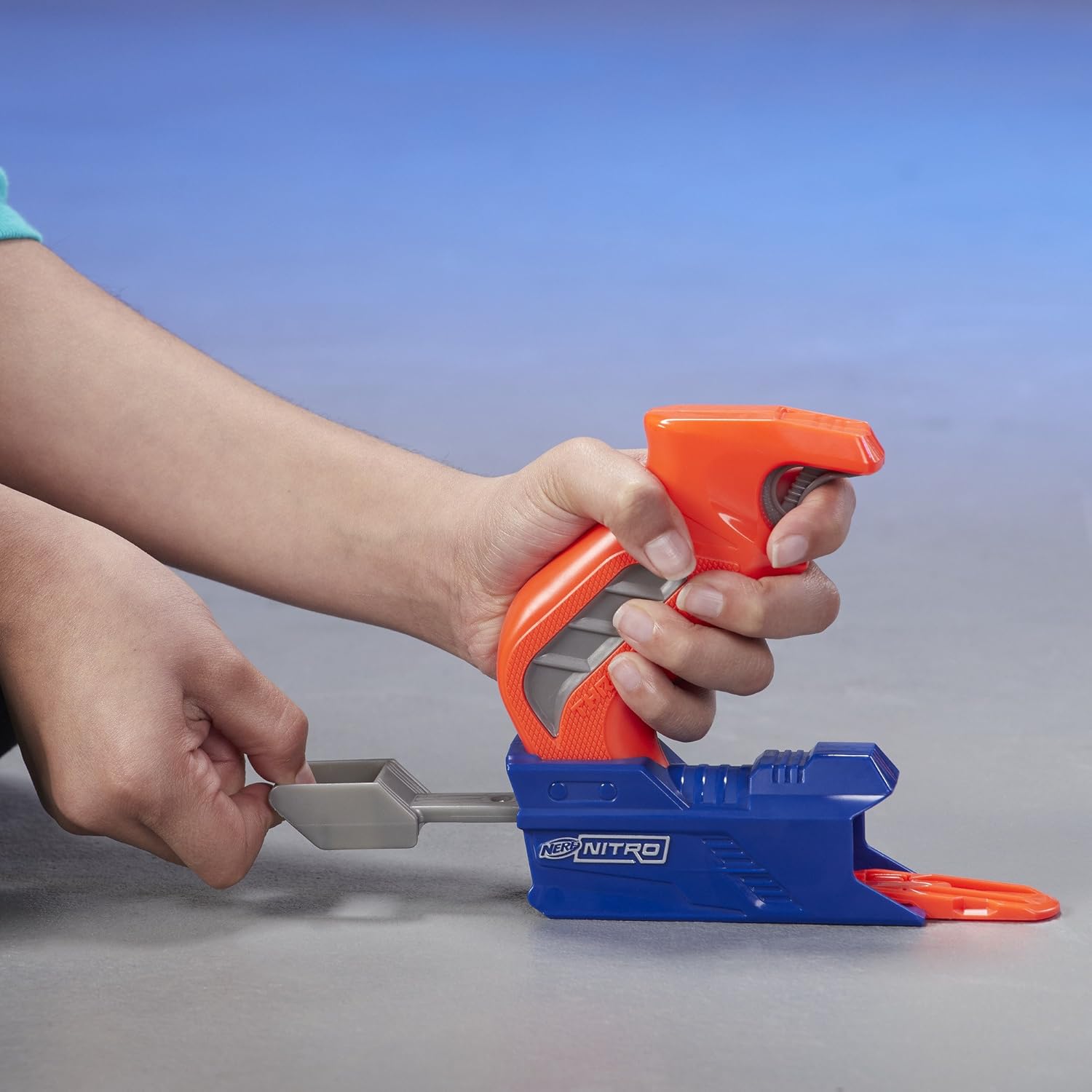 Nerf Nitro Speedloop Stunt Set Combat Blaster