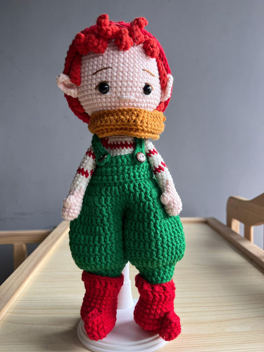 Crochet Dolls Knitted Doll, Soft Toy