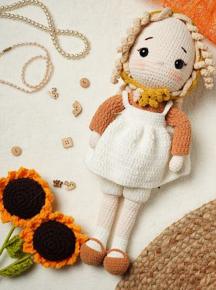 Fabulous Crochet Doll Pattern: Impressive And Beautiful Crochet Doll Crochet Doll Pattern Made To Delight And Wonder Handmade Made By Vietnam