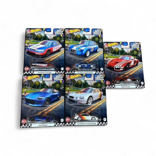 Hotwheels Premium Boulevard Set Of 5