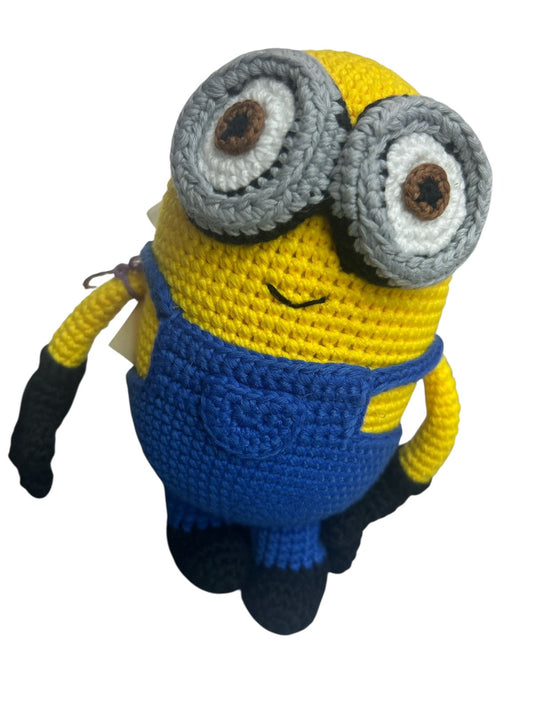 Super Suprising Crochet Minions With Beautiful Smile Famous Character With Crochet Handmade Pattern
