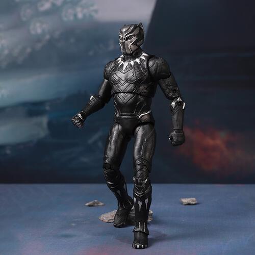 Marvel Black Panther with Plastic Holder