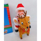 Musical Santa Claus and Reindeer Toy