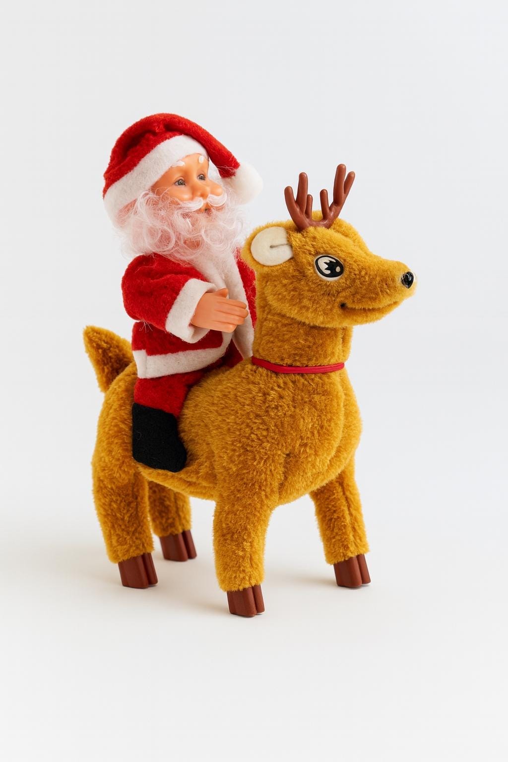 Musical Santa Claus and Reindeer Toy