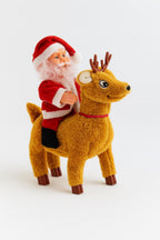 Musical Santa Claus and Reindeer Toy