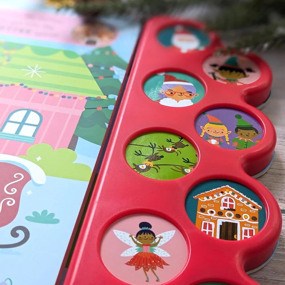 It's Noisy at the North Pole! A Festive Song and Sound Book